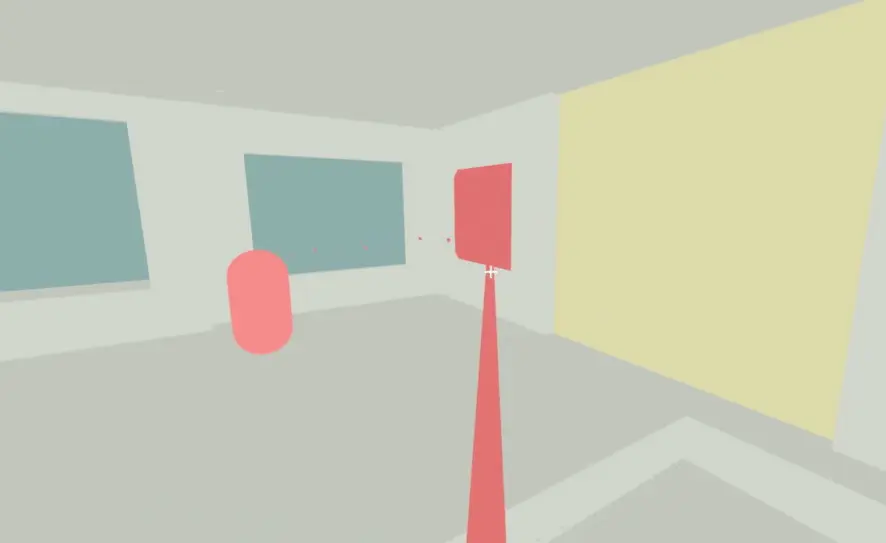 Player trying to solve a puzzle in Connector.